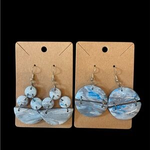 Blue and White Earrings for a Stunning Look